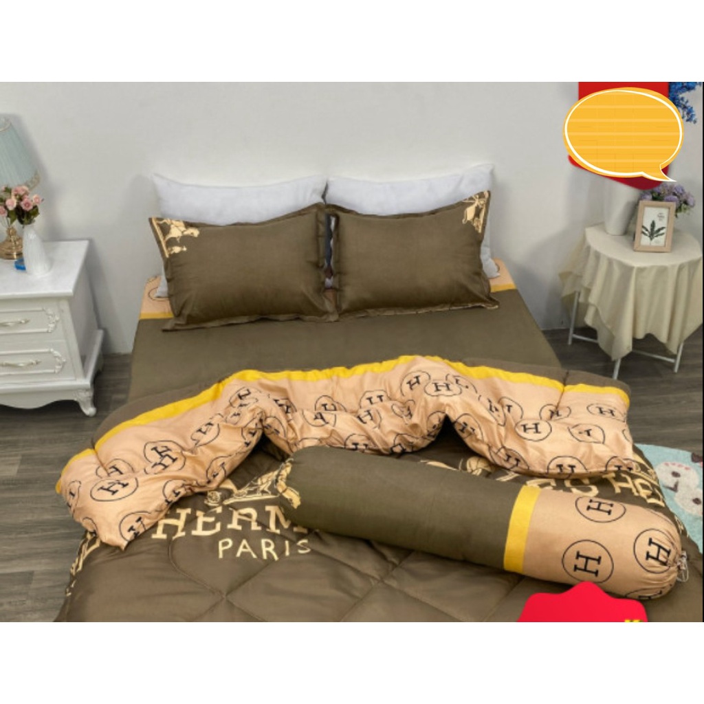 Bộ Drap Ga Tặng Kèm 2 Vỏ Gối 1m2x2m,1m6x2m