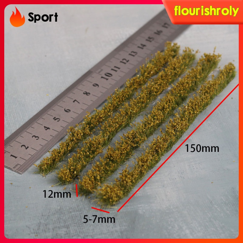 1 Hộp Cỏ Nhân Tạo Mini 1: 72 1: 87 Cho Trang Trí Tiểu Cảnh