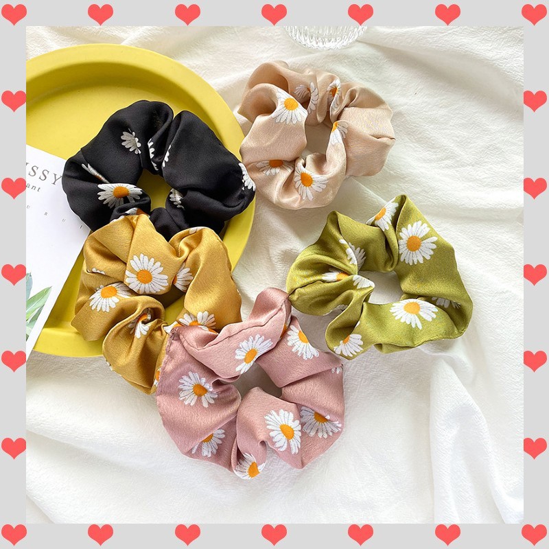 [ Mua kèm deal sốc ] Dây buộc tóc Scrunchie LỤA nhiều màu đẹp