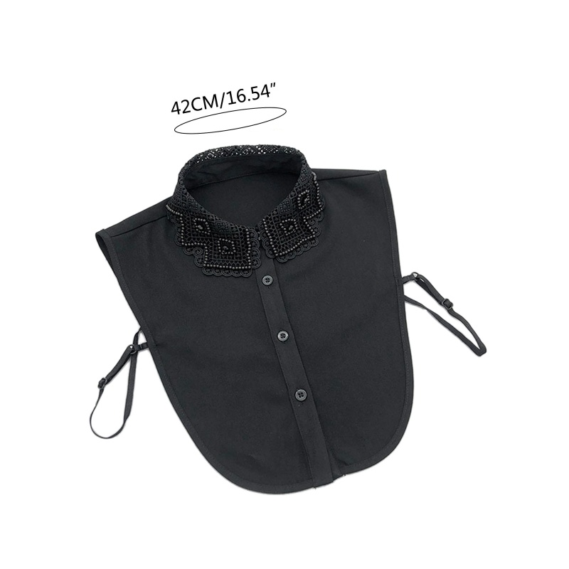 Cổ Áo Rời Rời Cổ Bẻ Giả Áo Sơ Mi Thời Trang Cho Nữ