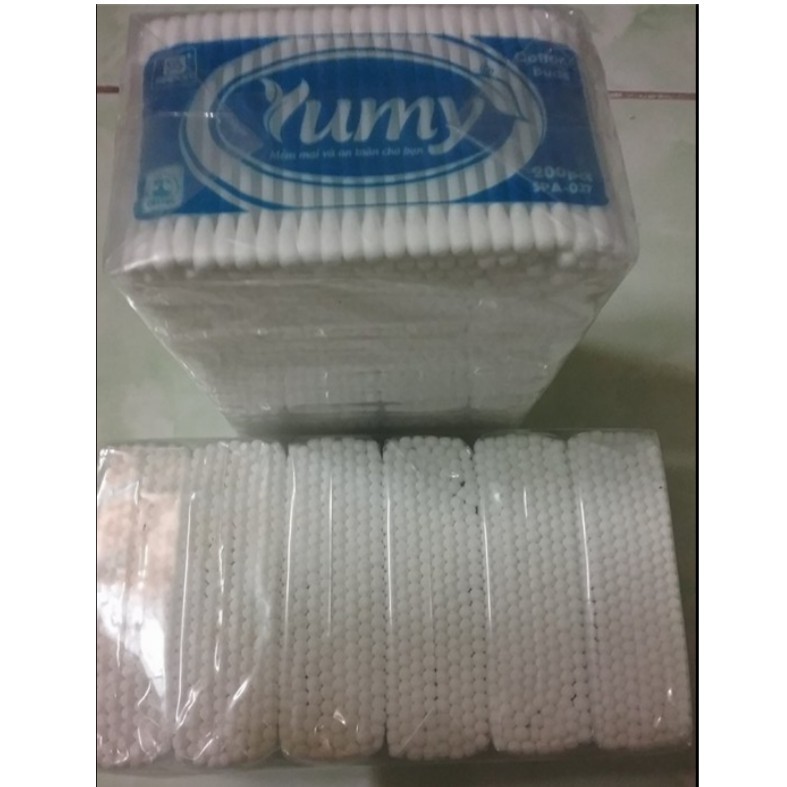 Bịch 12 Gói Bông Ngoáy Tai YUMY Người Lớn