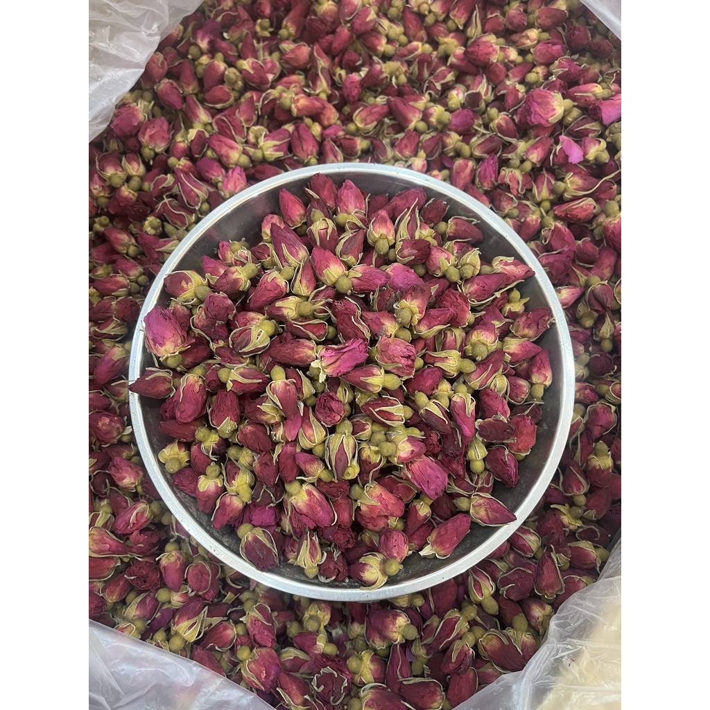 ✅Sỉ 500gram, 1kg Nụ Hoa Hồng Đà Lạt Sấy Khô  Hỗ Trợ Đẹp Da, Ngủ Ngon, Tiêu Hóa Tốt