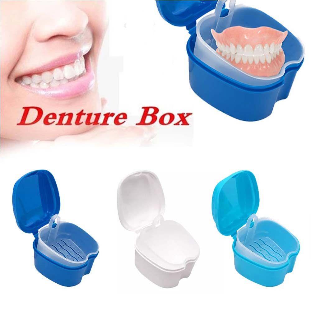 Norman Denture Hộp Đựng Xà Phòng Vệ Sinh Răng Kèm Lưới Treo Tiện Dụng