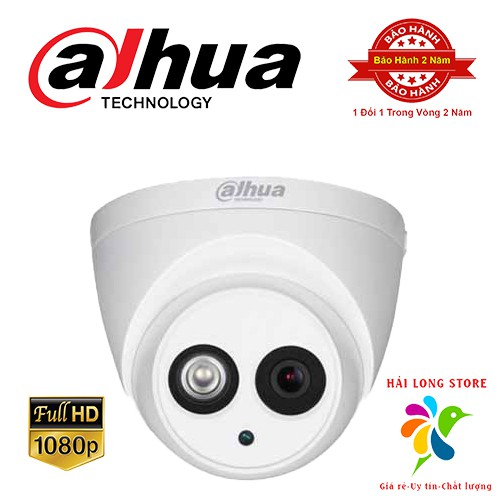 Camera liền Míc IPC-HDW1235C-A (Hồng ngoại 40m)