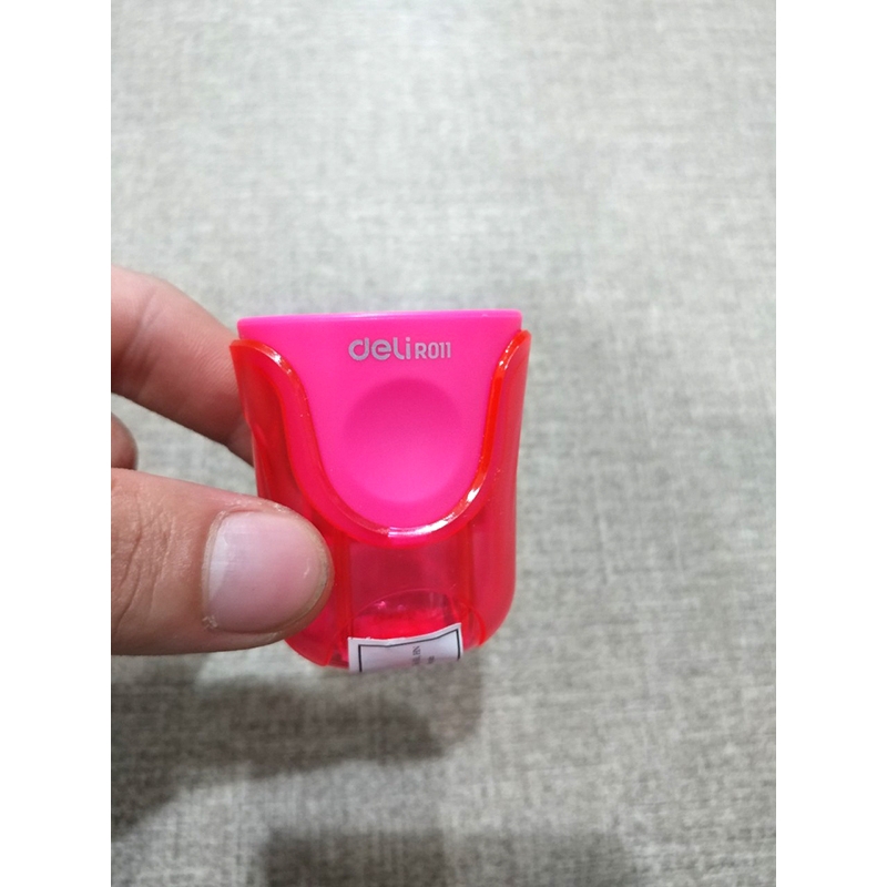 Gọt Chì Mini 02 Kích Cỡ Φ8mm/Φ12mm - Deli R01100 - Màu Hồng