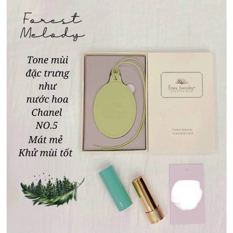 Sáp thơm enjoy everyday  treo tủ quần áo, xe hơi, nhà vệ sinh