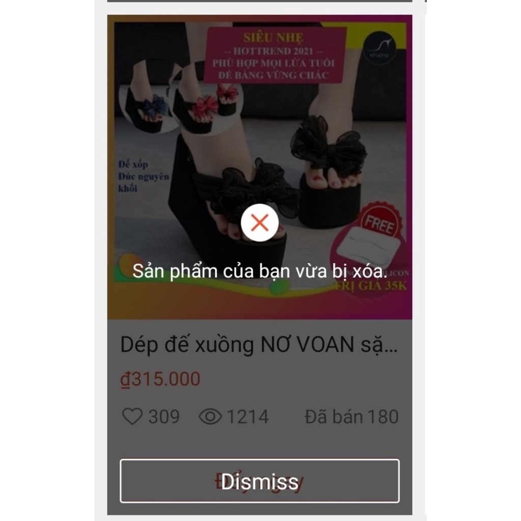 Dép đế xuồng NƠ VOAN sặc sỡ, dép đế cao dép xỏ ngón 10,5cm thời trang Hàn cao cấp shop giày Chuộng