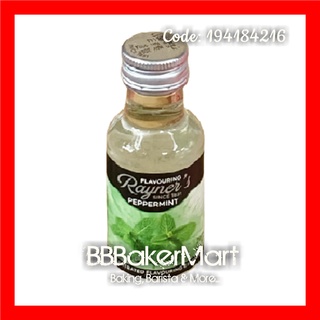 Hương mùi bạc hà pepper mint hiệu rayner's - chai 28ml