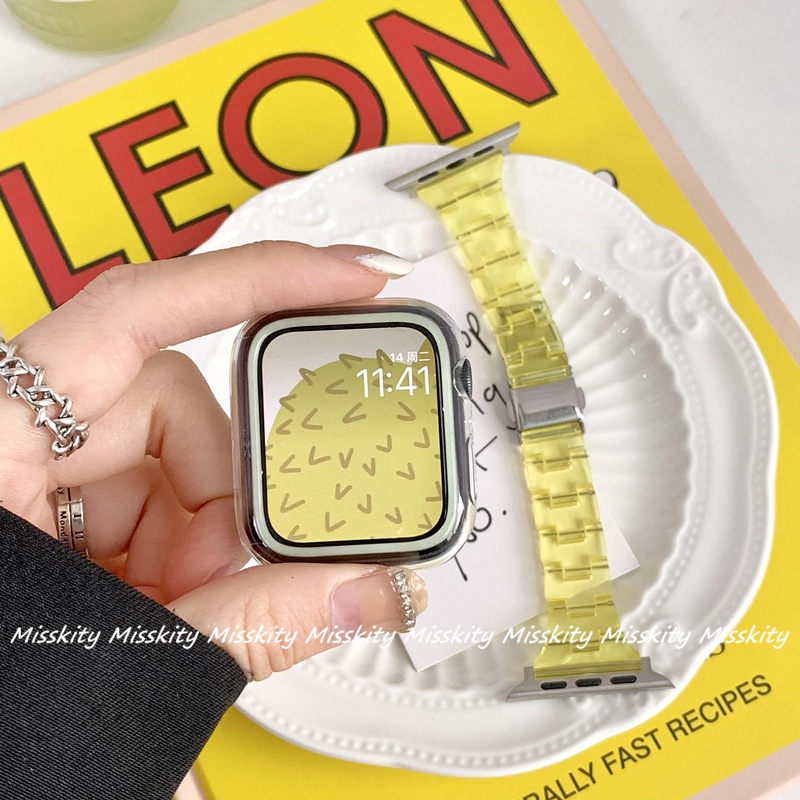 Ốp Bảo Vệ Bằng PC Dành Cho Apple Watch Series 7 6 SE 5 41mm 45mm 40mm 44mm 42mm 38mm