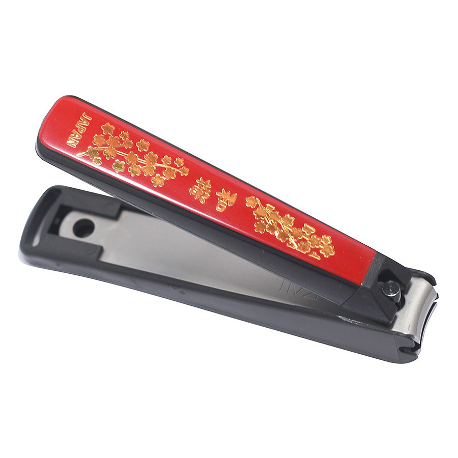 Bấm móng tay Nhật KAI KE0501 hình hoa anh đào - Kèm dũa và đựng móng thừa - BH 12 tháng 1 ĐỔI 1