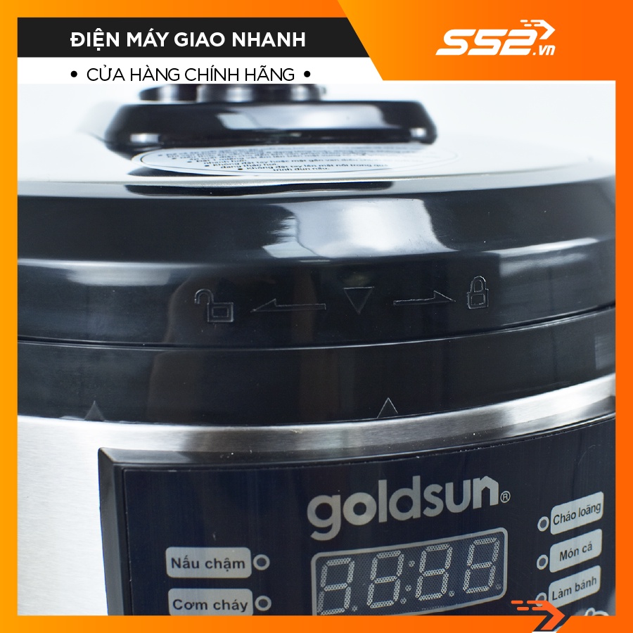 Nồi áp suất Goldsun CD2601-Bảo Hành Chính Hãng