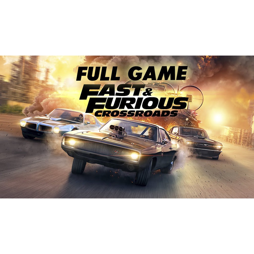 Đĩa Game PS4: Fast &amp; Furious Crossroads Cho Máy PS4