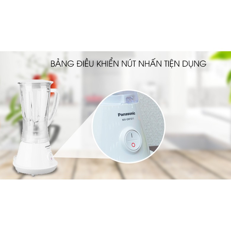 Máy xay sinh tố Panasonic MX-GM1011 HRA Trắng Xám