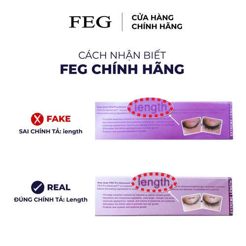 Serum Dưỡng Mi FEG Pro Advanced Ban Đêm - Dưỡng Mi Dài, Cong Vút, Giảm Gãy Rụng (3ml)