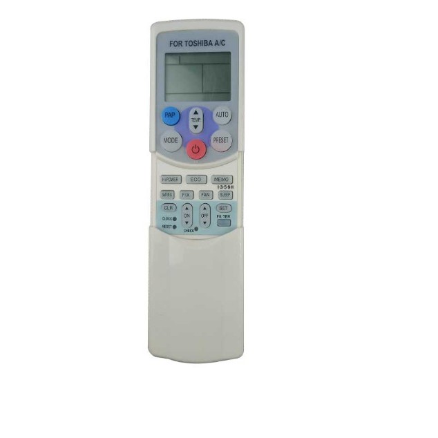 Remote máy lạnh TOSHIBA - Điều khiển điều hoà TOSHIBA (nắp trượt) - tặng pin !