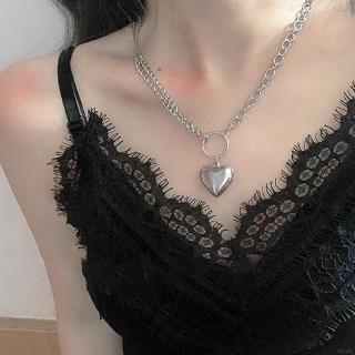 Dây Chuyền Mặt Trái Tim Phong Cách Retro