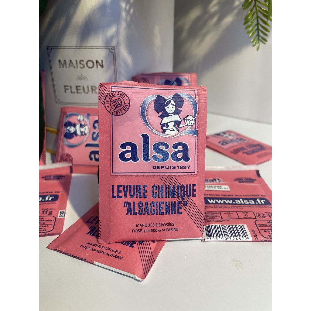 BỘT NỞ ALSA PHÁP GÓI (11GAM)