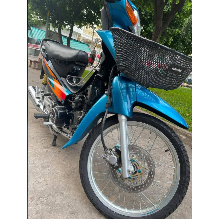 Giỏ Xe Máy- Rổ Wave Thái Nắp Cho Các Dòng Xe Wave Mẫu Mới 2021