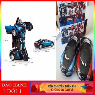 Đồ chơi biến hình siêu nhân Transformer,oto biến hình robot siêu ngầu cho bé