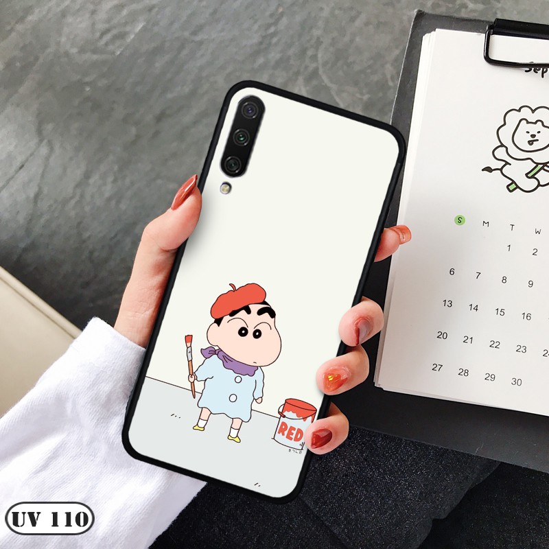 Ốp lưng điện thoại Xiaomi Mi A3 - lưng nhám viền dẻo