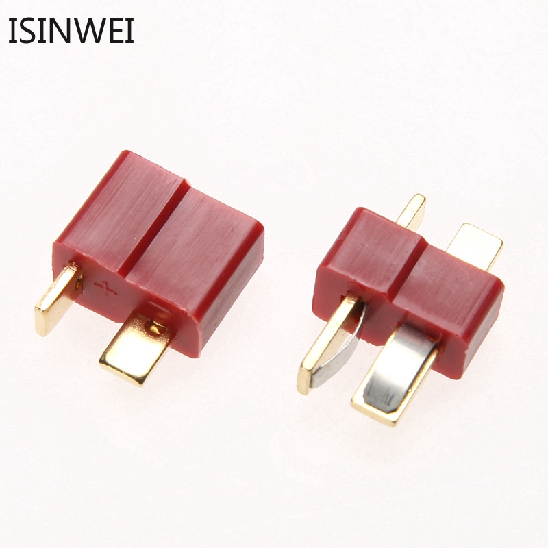Set 5 cặp đầu nối chữ T mạ vàng cho pin Lipo cho máy bay RC HM