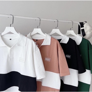 Áo polo 4 màu W.Z.S, áo polo unisex phong cách basic