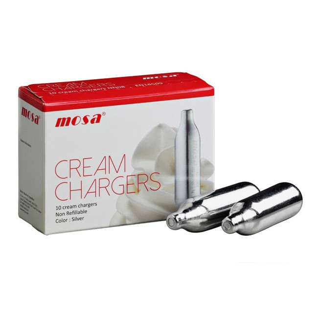 Thùng 36 hộp Gas Mosa N2O - Dùng cho bình xịt kem tươi
