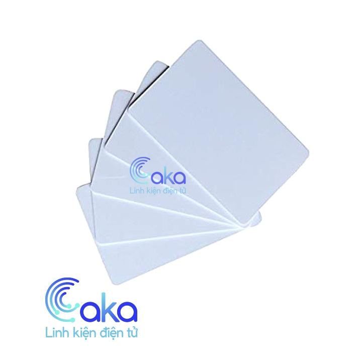 Caka Thẻ trắng RFID S50 13.56Khz