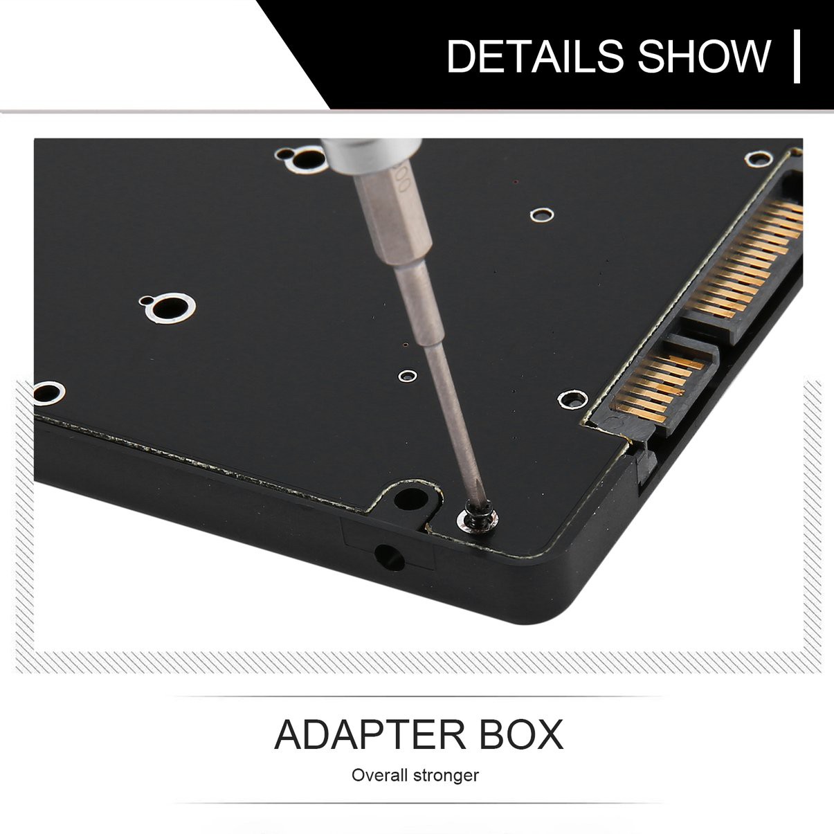 Hộp Chuyển Đổi Ổ Cứng Di Động Hdd 2.5 Inch Msata Sang Sata Ssd | BigBuy360 - bigbuy360.vn