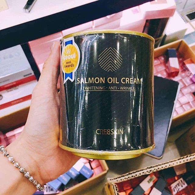 Kem Cá Hồi Salmon Oil Cream DATE MỚI 2022
