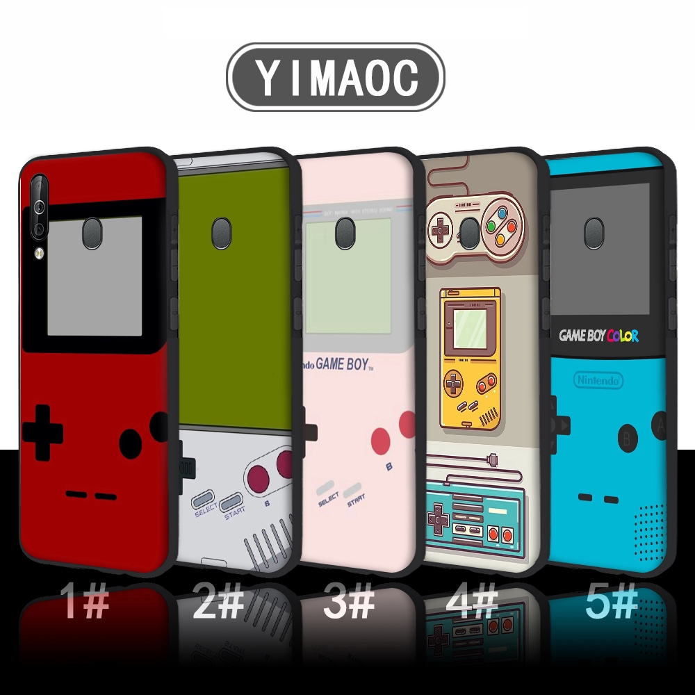 Ốp Điện Thoại Silicon Dẻo In Hình Máy Chơi Game 136C Cho Samsung A10 A20 A30 A40 A50 A60 A70 Note 8 9 10 Plus
