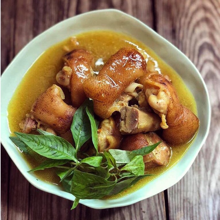 Chân giò giả cầy chế biến sẵn Truefood khay 500g kèm sốt dễ điều chỉnh theo vị yêu thích tiện lợi [HN ship hỏa tốc]