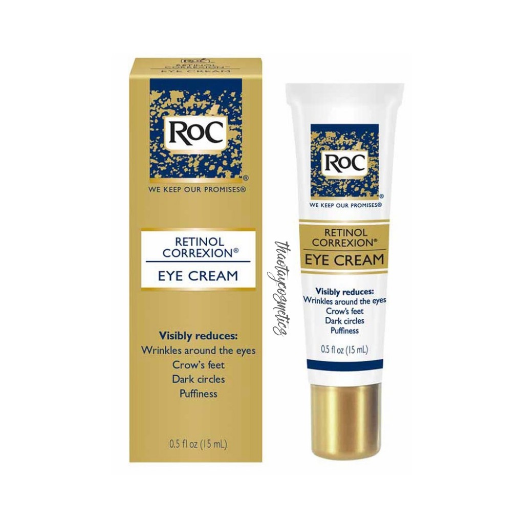 [Hàng Mỹ] Kem dưỡng mắt giảm thâm và nếp nhăn RoC Retinol Correxion Eye Cream (15ml)