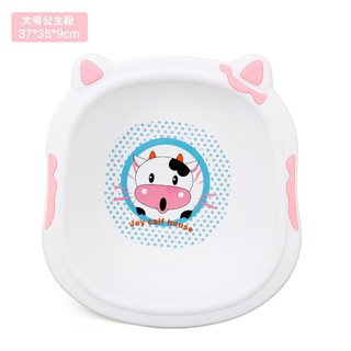Chậu rửa mặt hình bò sữa cho bé