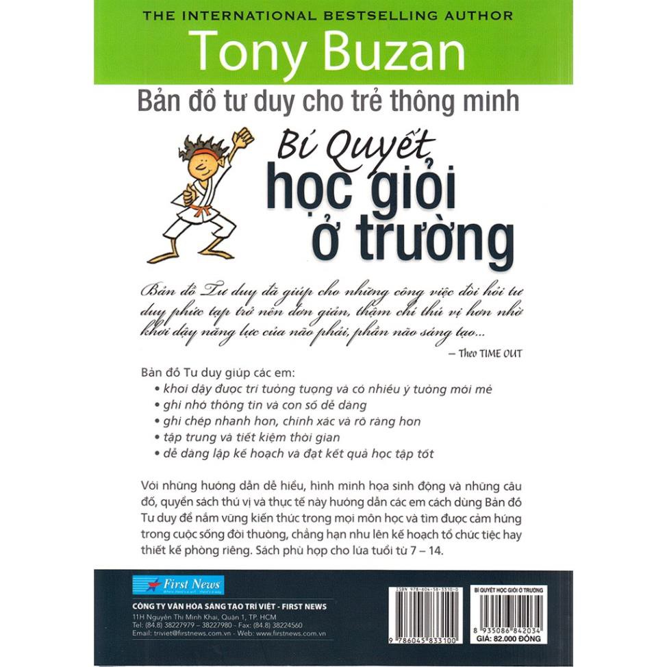 Sách First News - Tony Buzan - Bí Quyết Học Giỏi Ở Trường