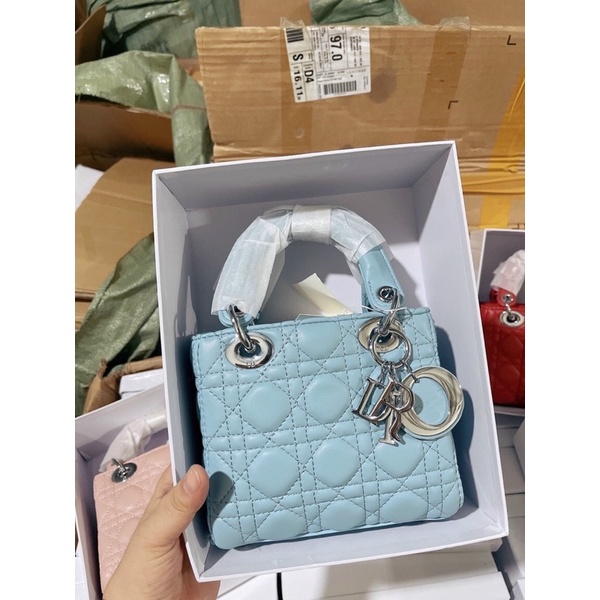 Túi D 3 ô tag bạc fullbox