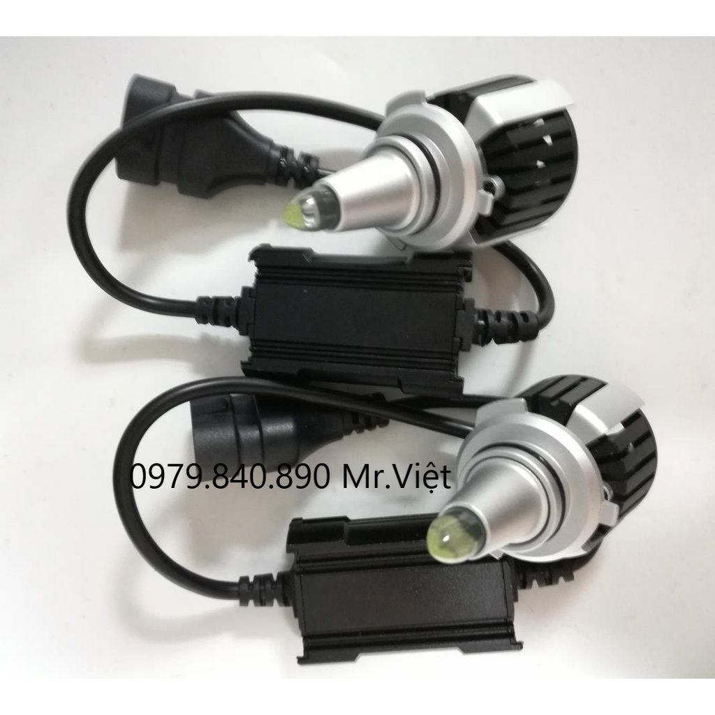 New 2022 - Bóng đèn Led 360 model X10 12v-51w - Ánh sáng trắng 5500 Kelvin