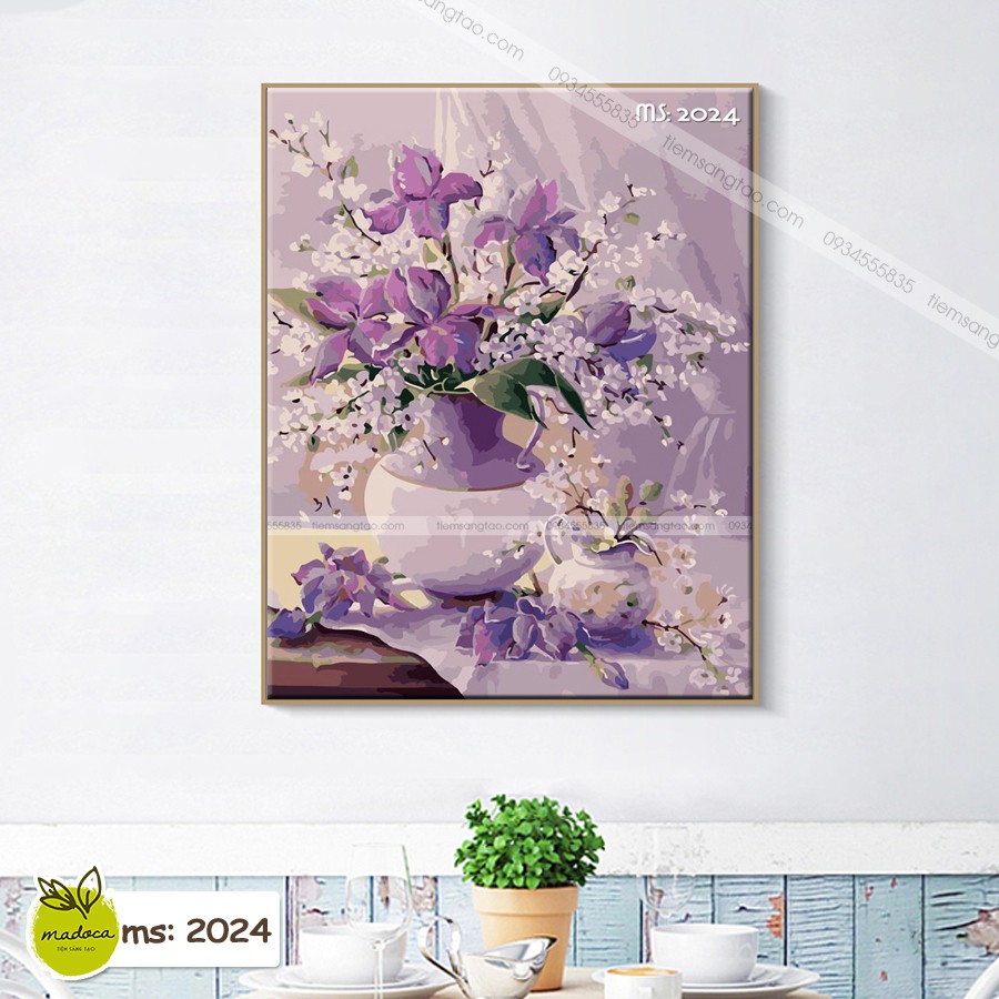 Tranh Tô Màu theo số T2024