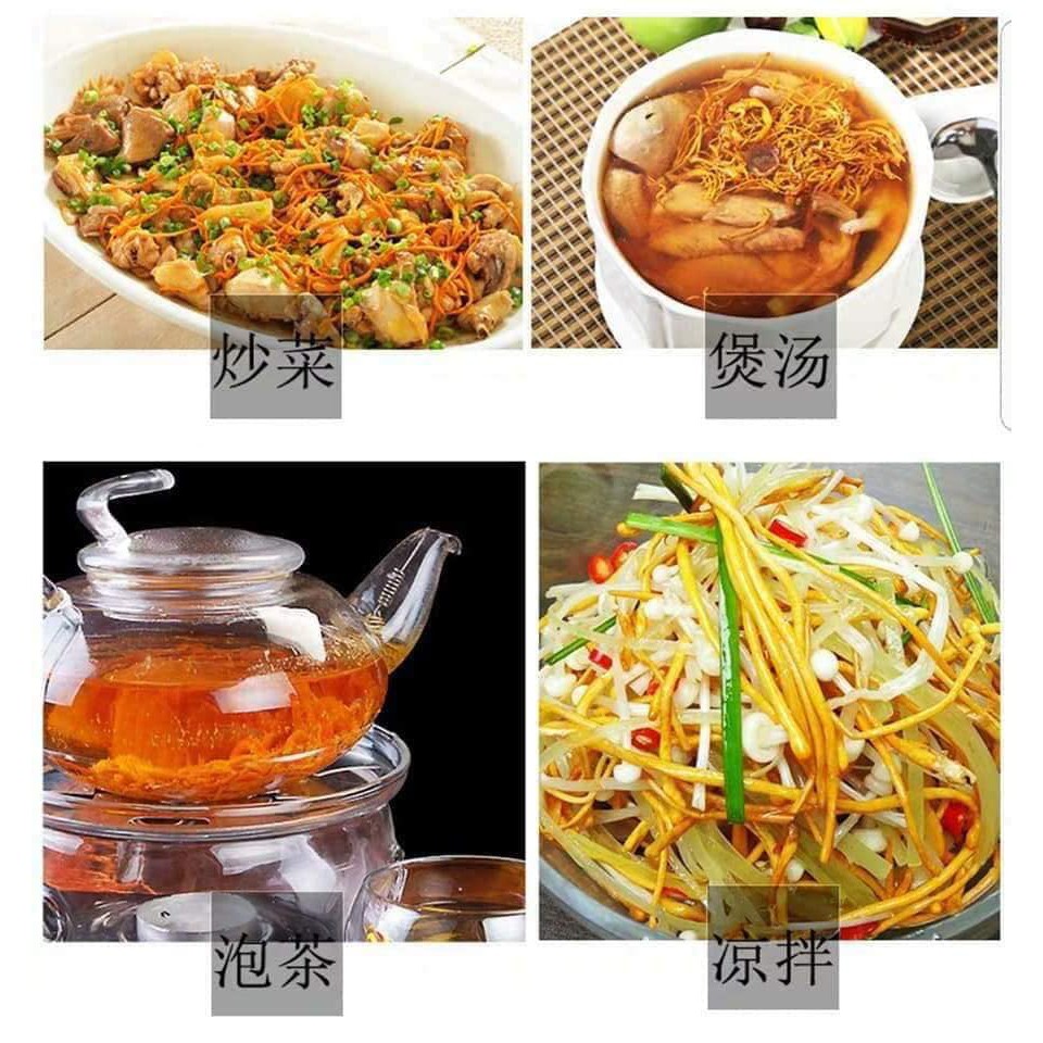 BÔNG TRÙNG THẢO Thượng Hạng Hộp 125g