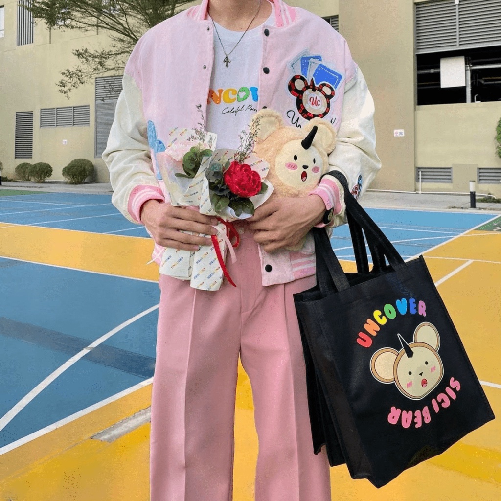 Áo Khoác Nhung Nam Nữ Form Rộng in Hình Xí Ngầu Độc Đáo TP020 [NewUnisex]