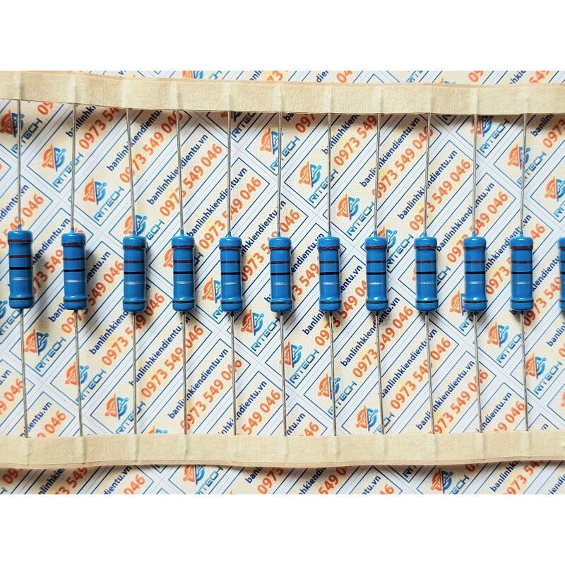 [Combo 20 chiếc] Điện trở công suất 2W 2.2R 5%