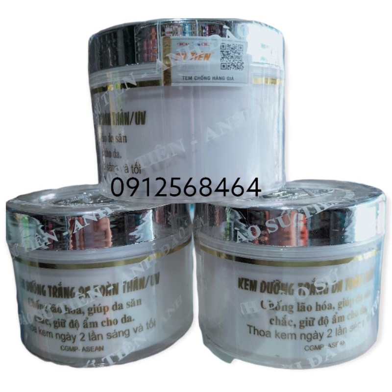 Kem Dưỡng Trắng Da Body Toàn Thân Sứ Tiên