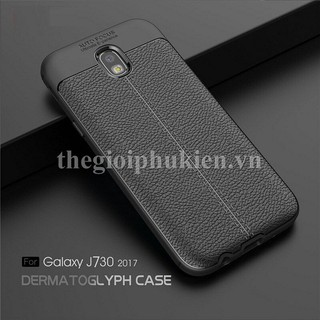 Ốp lưng SamSung Galaxy J7 Pro silicon giả da, chống sốc Auto Focus