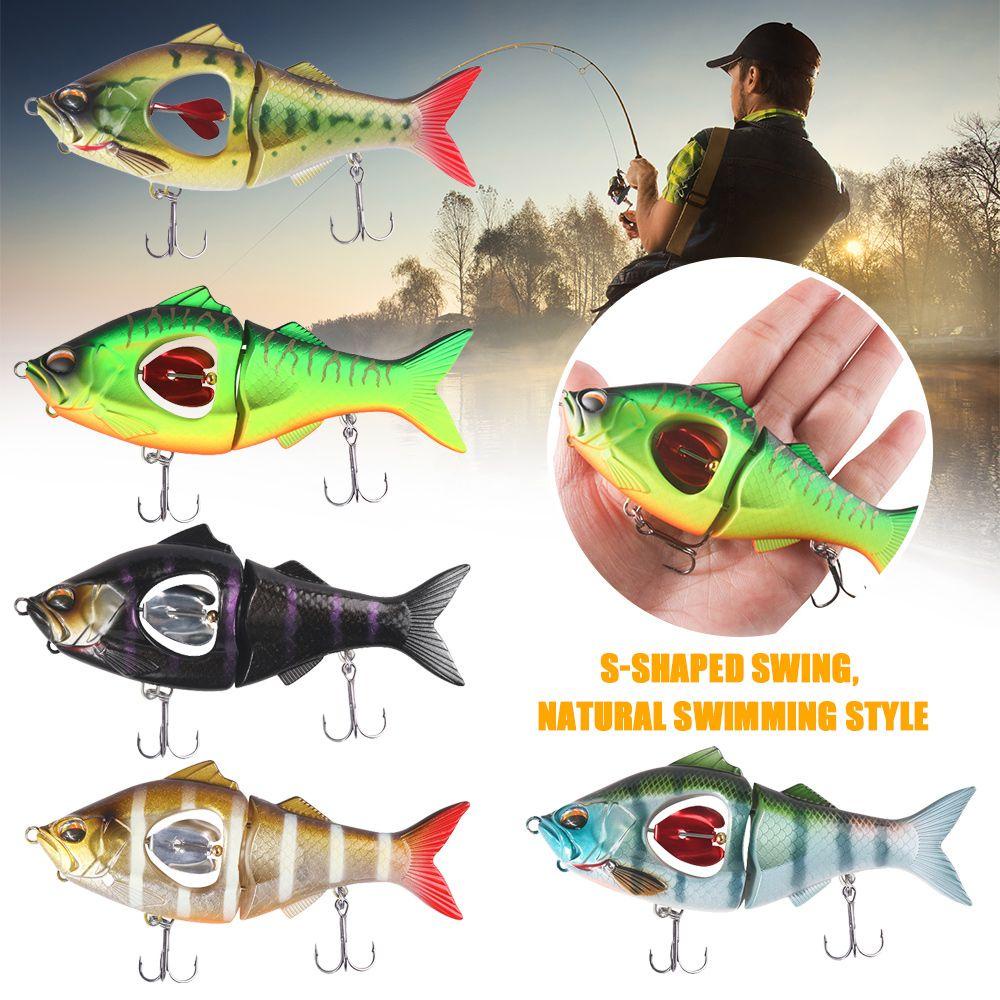 MAG Mồi Câu Cá Giả 10g 8.3cm 2 Đoạn Xoay Được