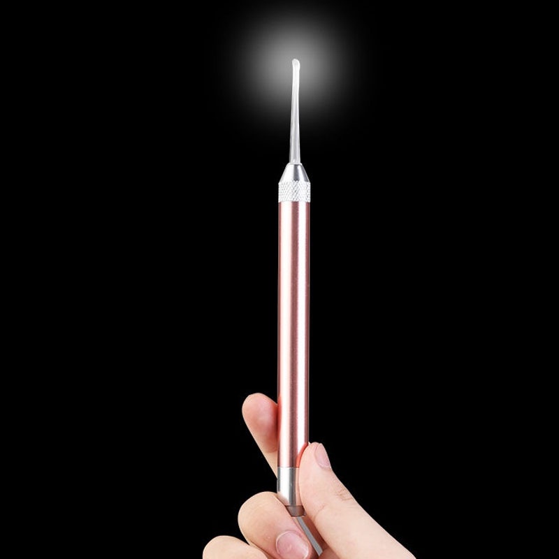 Bộ Đèn Led Soi Vệ Sinh Ráy Tai Có Kính Lúp Tiện Dụng Cho Bé