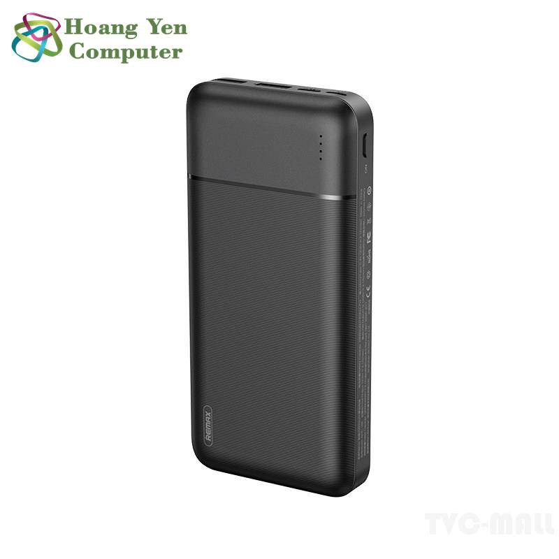 [MẪU MỚI] Sạc Dự Phòng Remax RPP-166 20000mAh Lõi Polymer 2 Cổng Sạc Vào, 2 Cổng Sạc Ra - BH 1 Năm - Hoàng Yến Computer