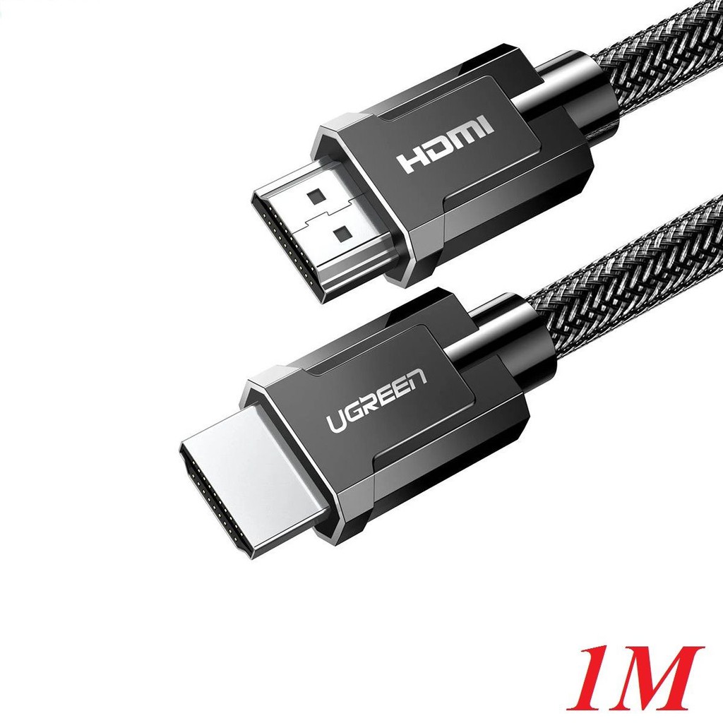 Ugreen 70319 1M Cáp HDMI 2.1 8K 60Hz 4K 120hz Cao Cấp màu đen HD135