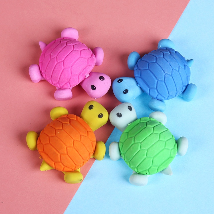 Gôm tẩy chì dễ thương hình chú rùa VPPT&amp;T cute thích hợp làm quà tặng GT0236