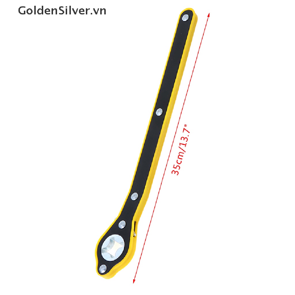 [Goldsilver] Cờ Lê Cầm Tay Cờ Lê Vặn Bánh Xe Gara Tiết Kiệm Sức Lao Động