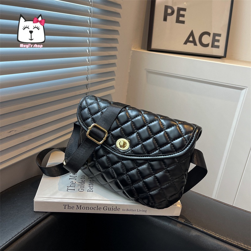 Túi Đeo Chéo Ngực Hình Thoi Nhỏ Xinh Thời Trang